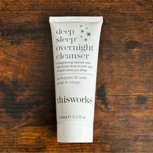 ThisWorks Deep Sleep Overnight Cleanser Oat Amino Acids 3.3oz Sealed